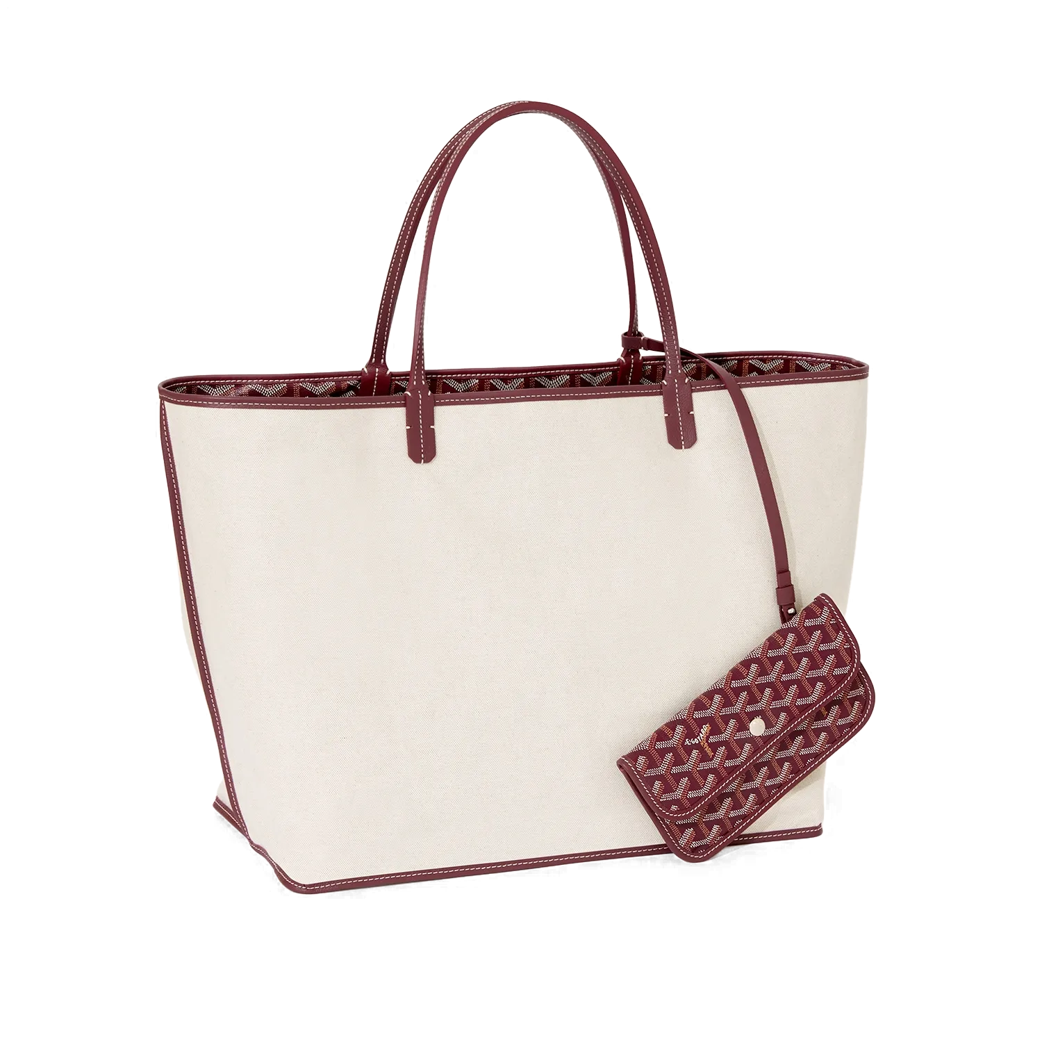 Goyard Saint Louis GM Tote Bag Burgundy