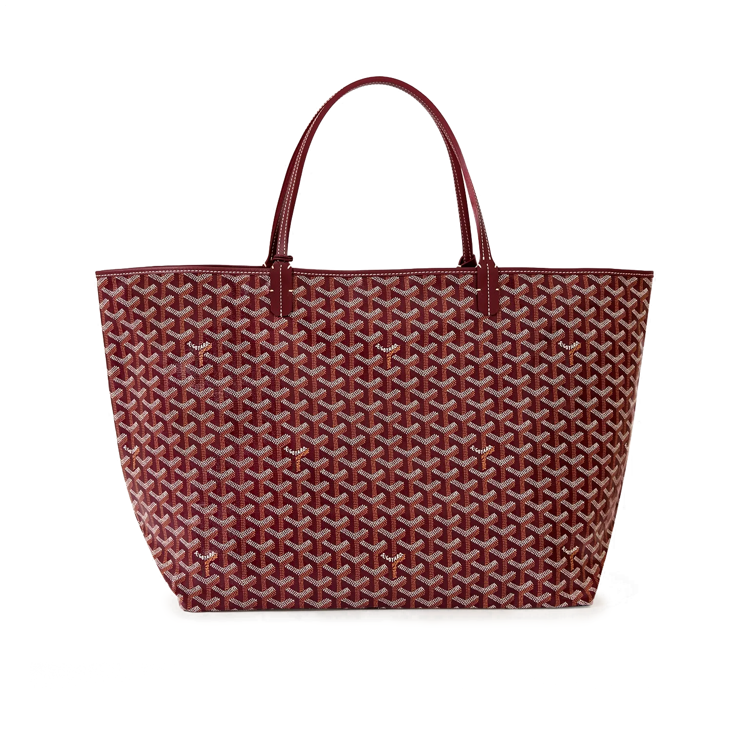 Goyard Saint Louis GM Tote Bag Burgundy