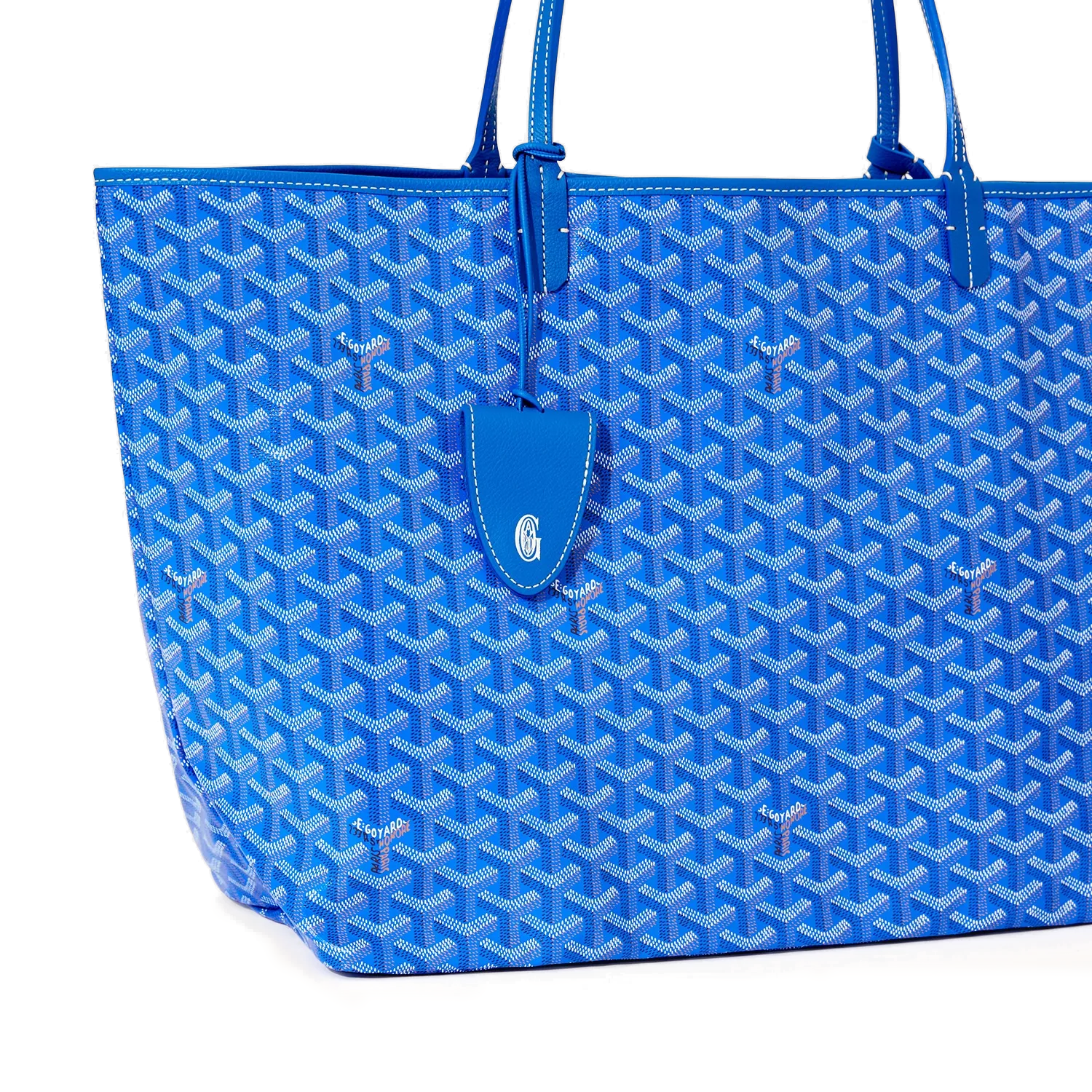 Goyard Saint Louis GM Tote Bag Blue