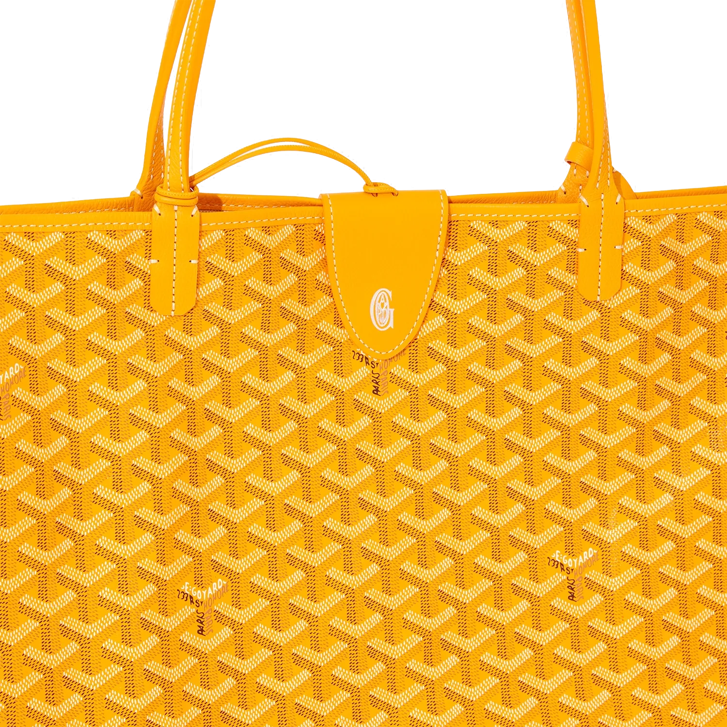 Goyard Saint Louis GM Tote Bag Yellow