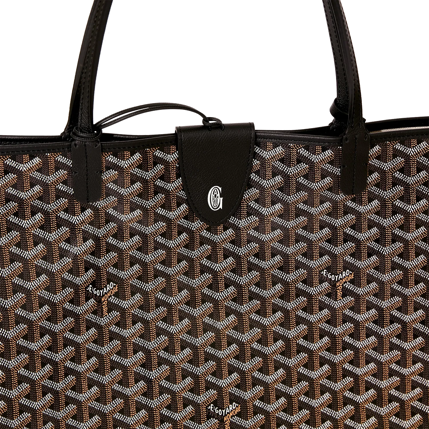 Goyard Saint Louis GM Tote Bag Black