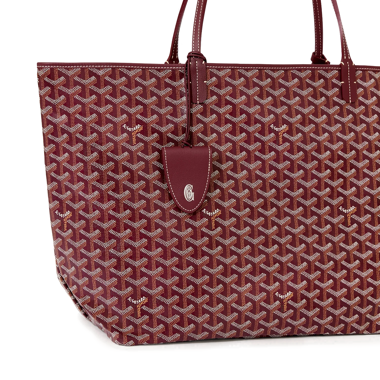 Goyard Saint Louis GM Tote Bag Burgundy