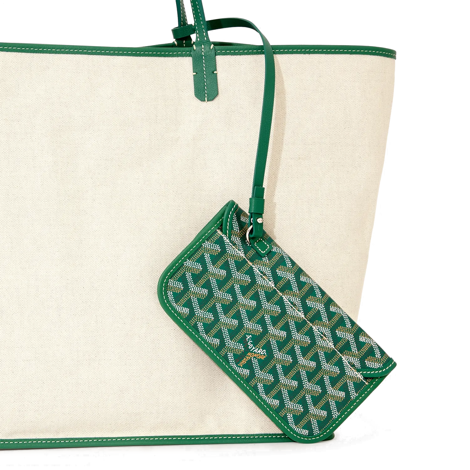 Goyard Saint Louis GM Tote Bag Green