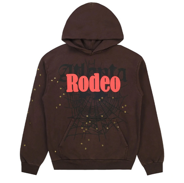 Sp5der x Travis Scott Cactus Jack Days Before Rodeo Hoodie 'Brown'