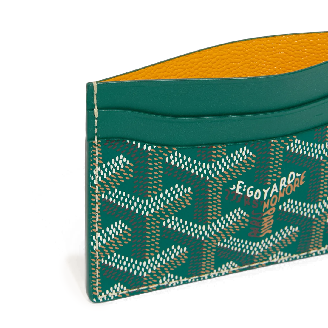 Goyard Saint-Sulpice Cardholder Green
