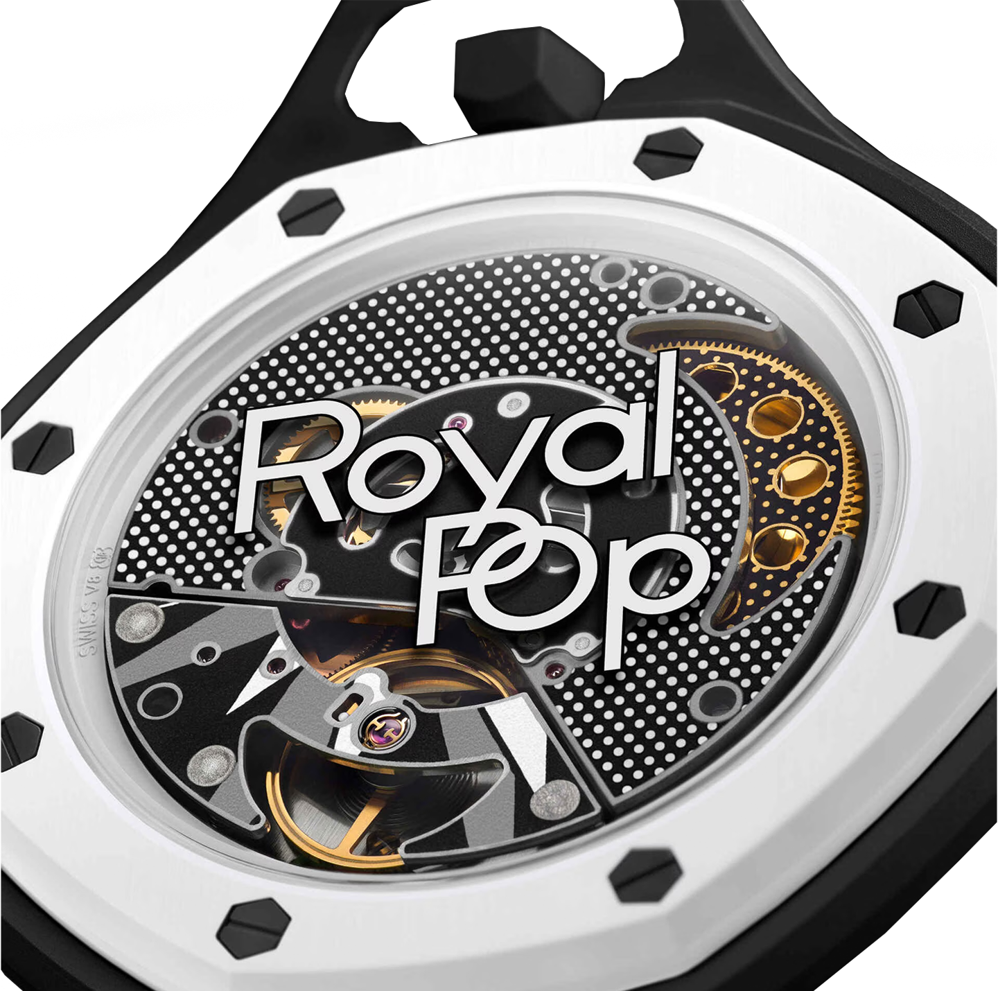 Swatch x Audemars Piguet Bioceramic Royal Pop 'Ocho Negro' (SSX03W101N)